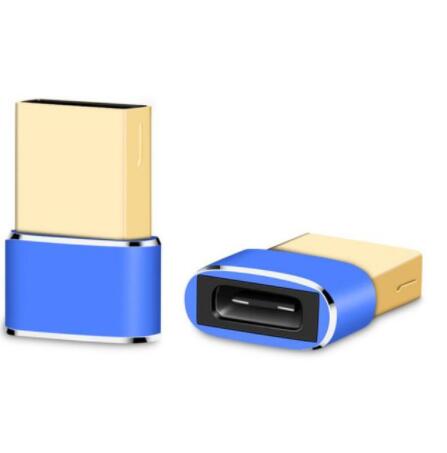 USB A To USB Type C OTG Adapter (Aluminum)