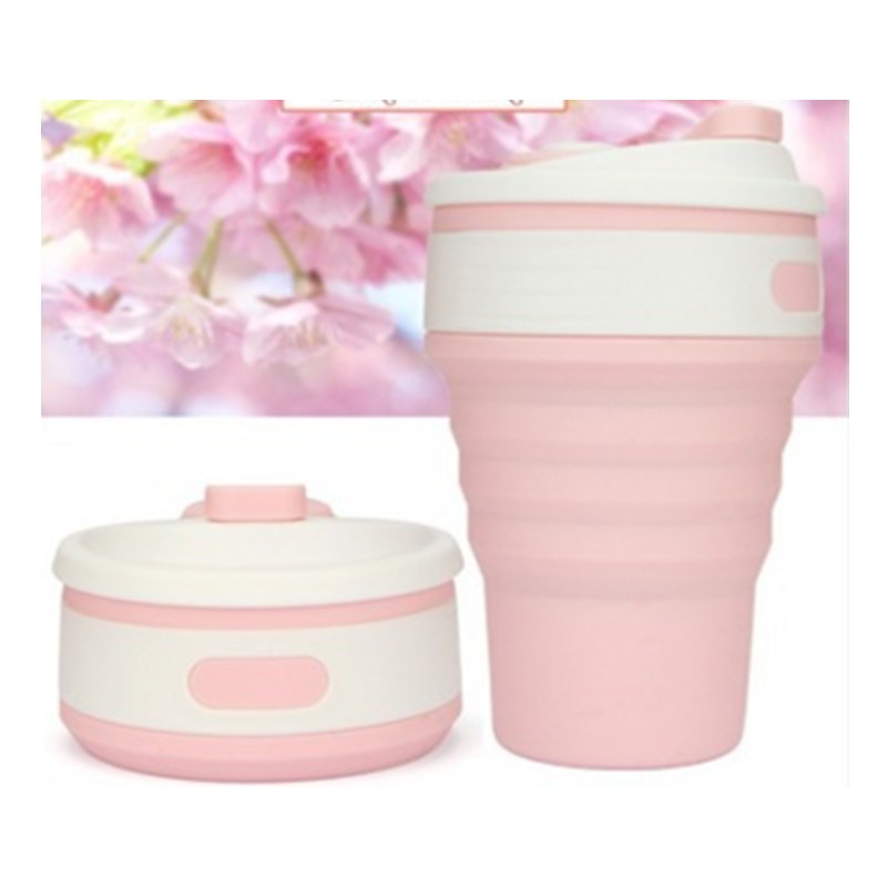 Collapsible Silicone Travel Cup (350ml)
