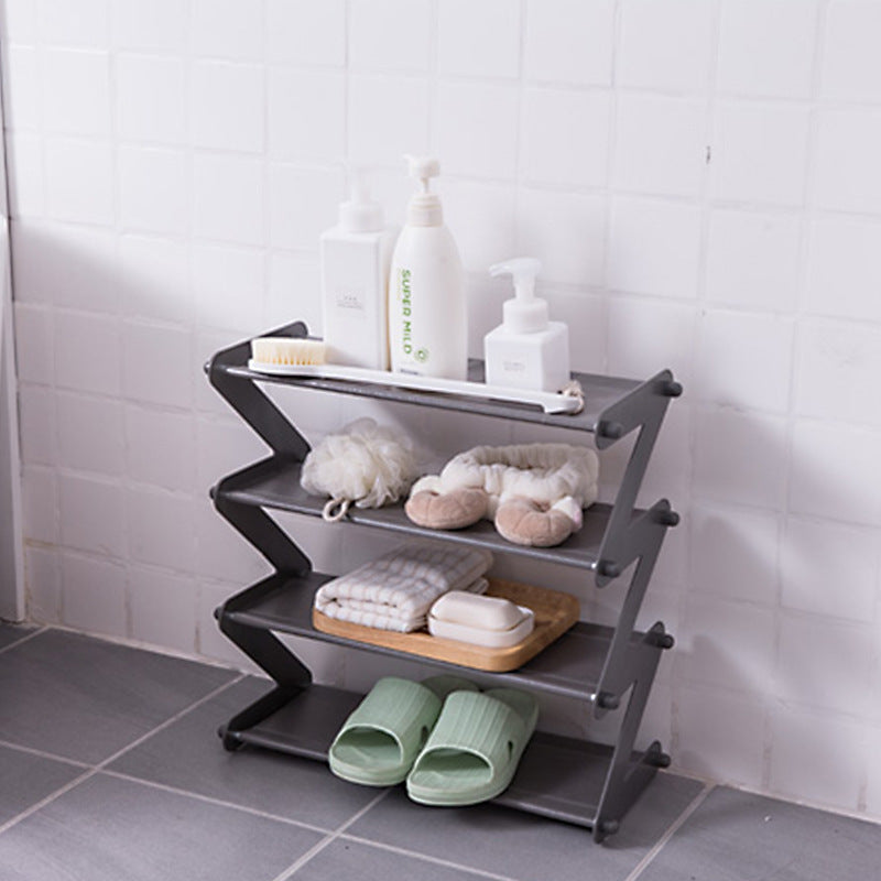 Z-Shaped Shoe Rack