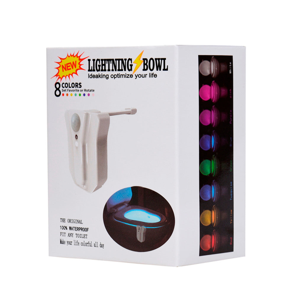 LED Motion Sensor Toilet Night Light