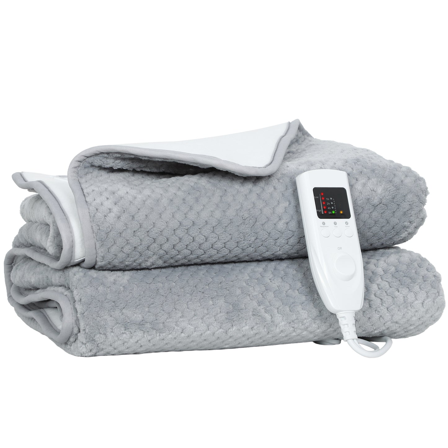Heated Electric Blanket – 5 Heat Levels, 10h Timer