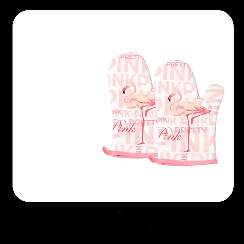 High-Temperature Heat-Resistant Oven Gloves