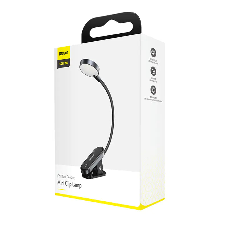 USB Rechargeable Clip Reading Lamp