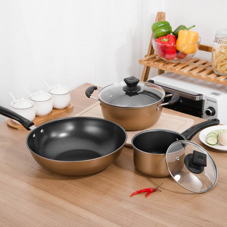 3-Piece Pots & Pans Set