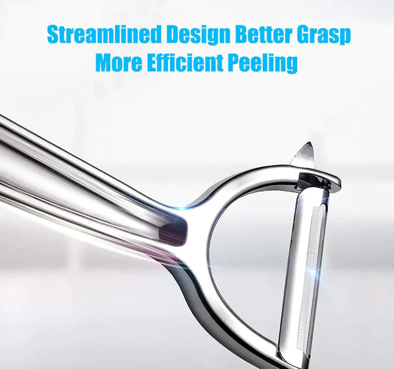 Stainless Steel Multifunctional Vegetable and Fruit Peeler
