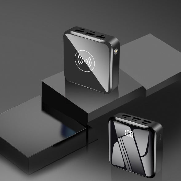 Wireless and wired USB Charging Power Bank (10000mAh)