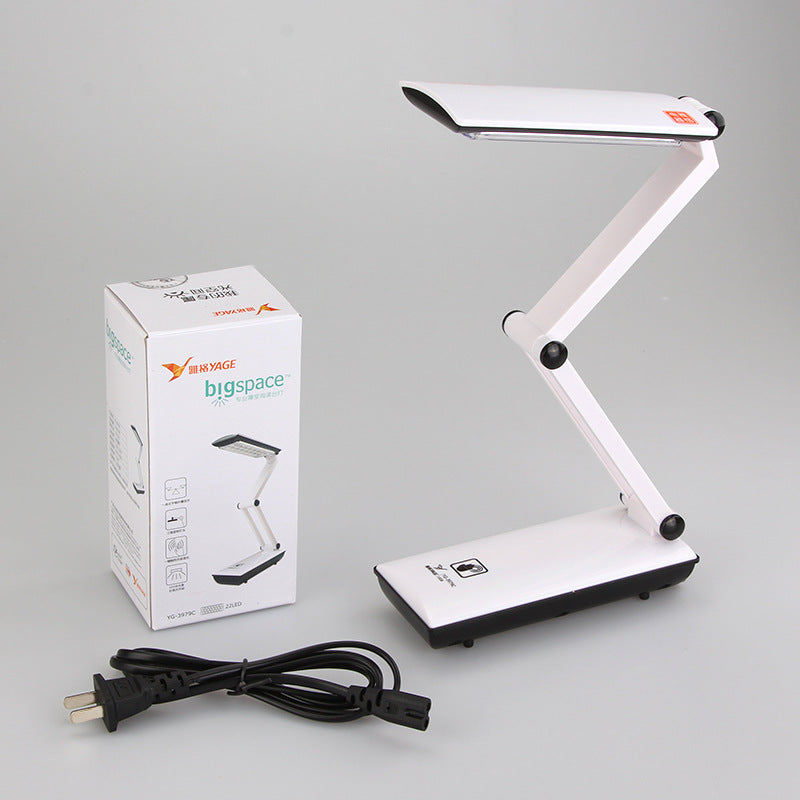 Foldable Dimmable Portable LED Desk Light - USB rechargeable