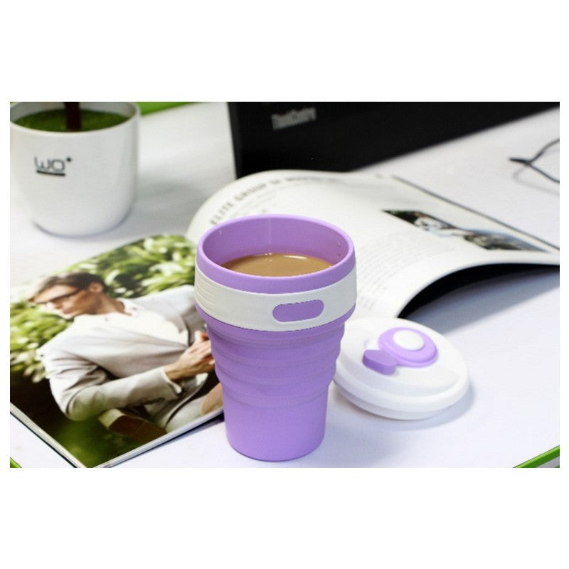 Collapsible Silicone Travel Cup (350ml)