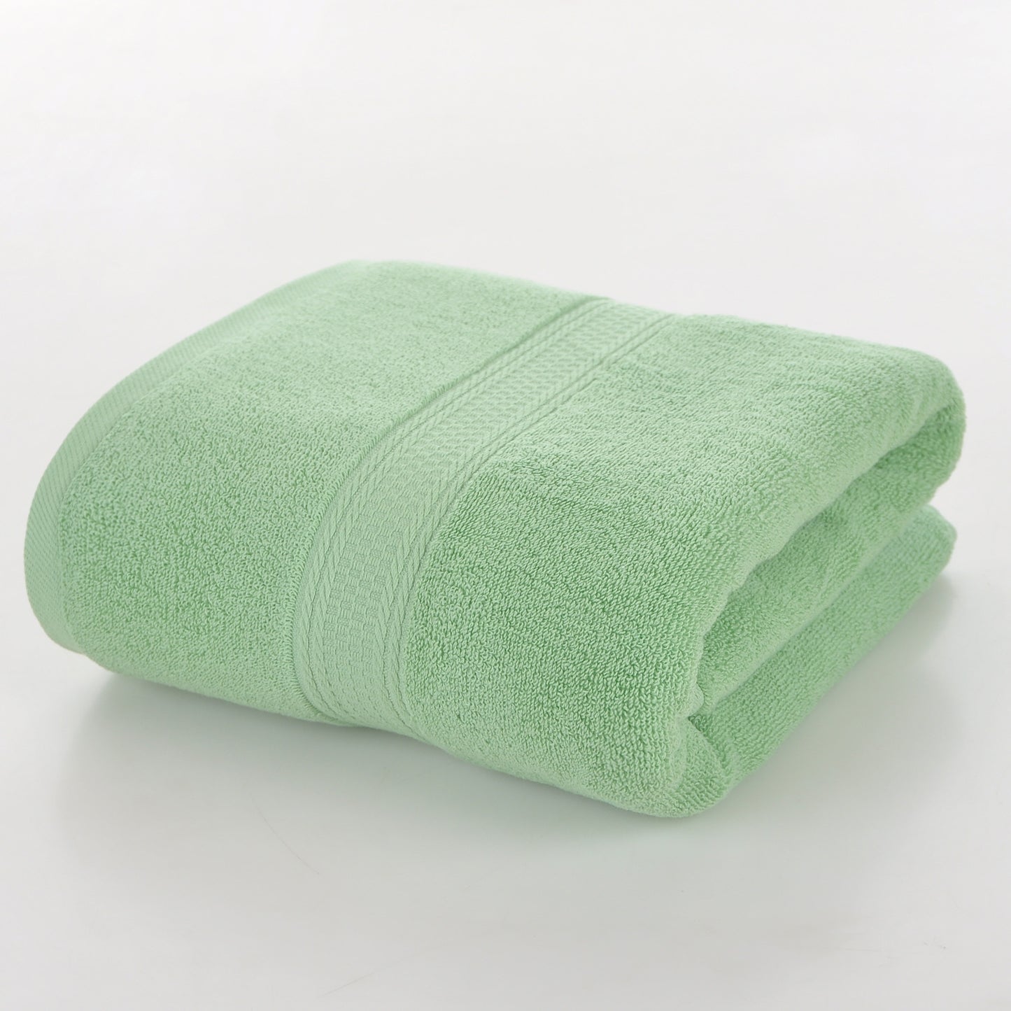 Plain Cotton Bath Towel, Soft and Absorbent