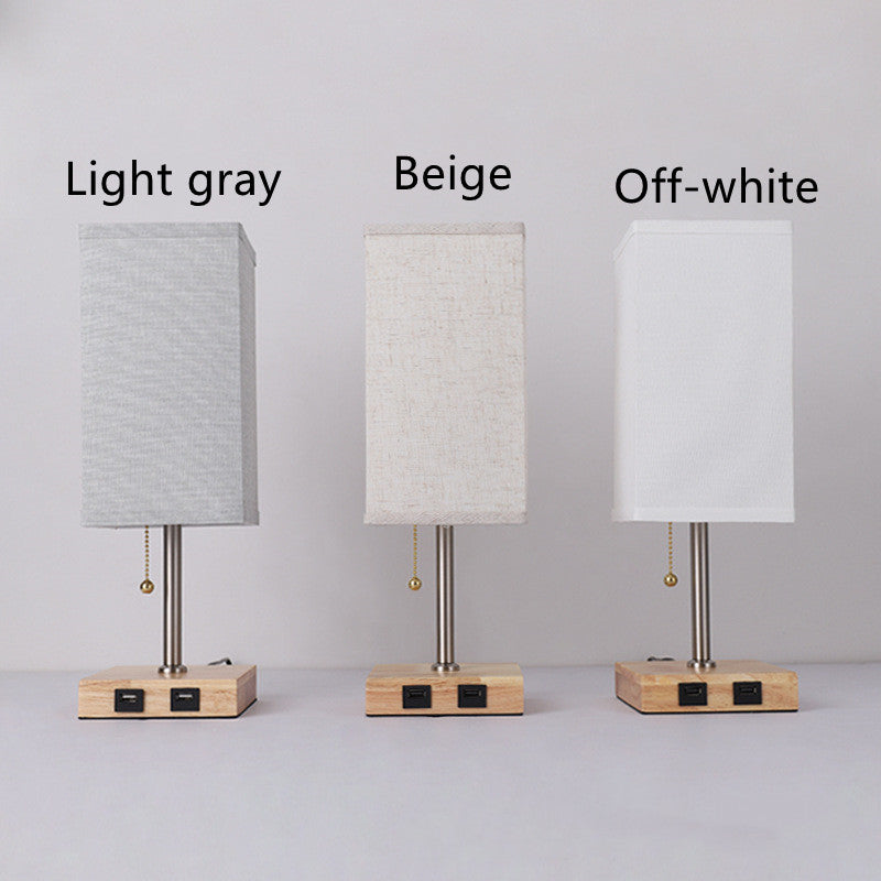 Nordic USB Table Lamp (With Dual USB Charging)