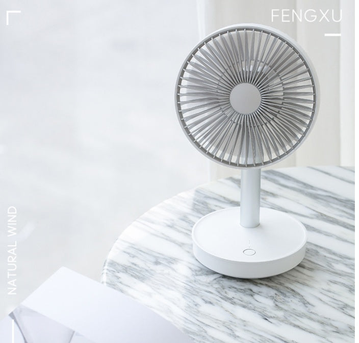 Shaking Head Mini Fan Large Capacity (USB Power)