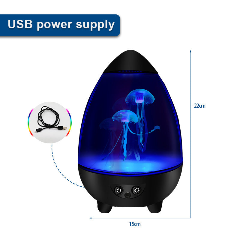 Jellyfish Lamp – USB Mood Light with wireless speaker