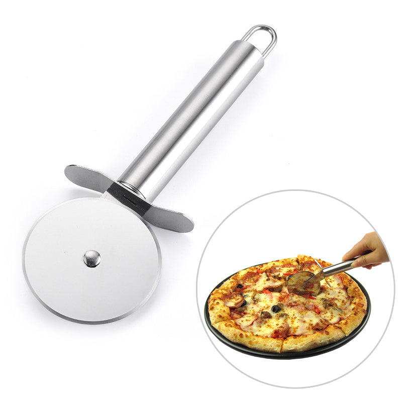 Stainless Steel Single Wheel Pizza Cutter