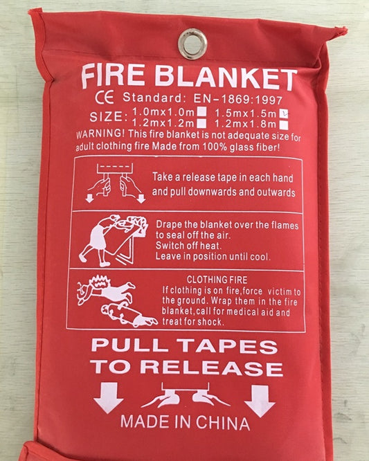 Fiberglass Fire Blanket – Essential Emergency Safety Cover