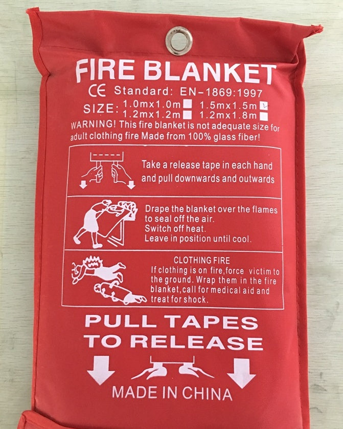 Fiberglass Fire Blanket – Essential Emergency Safety Cover