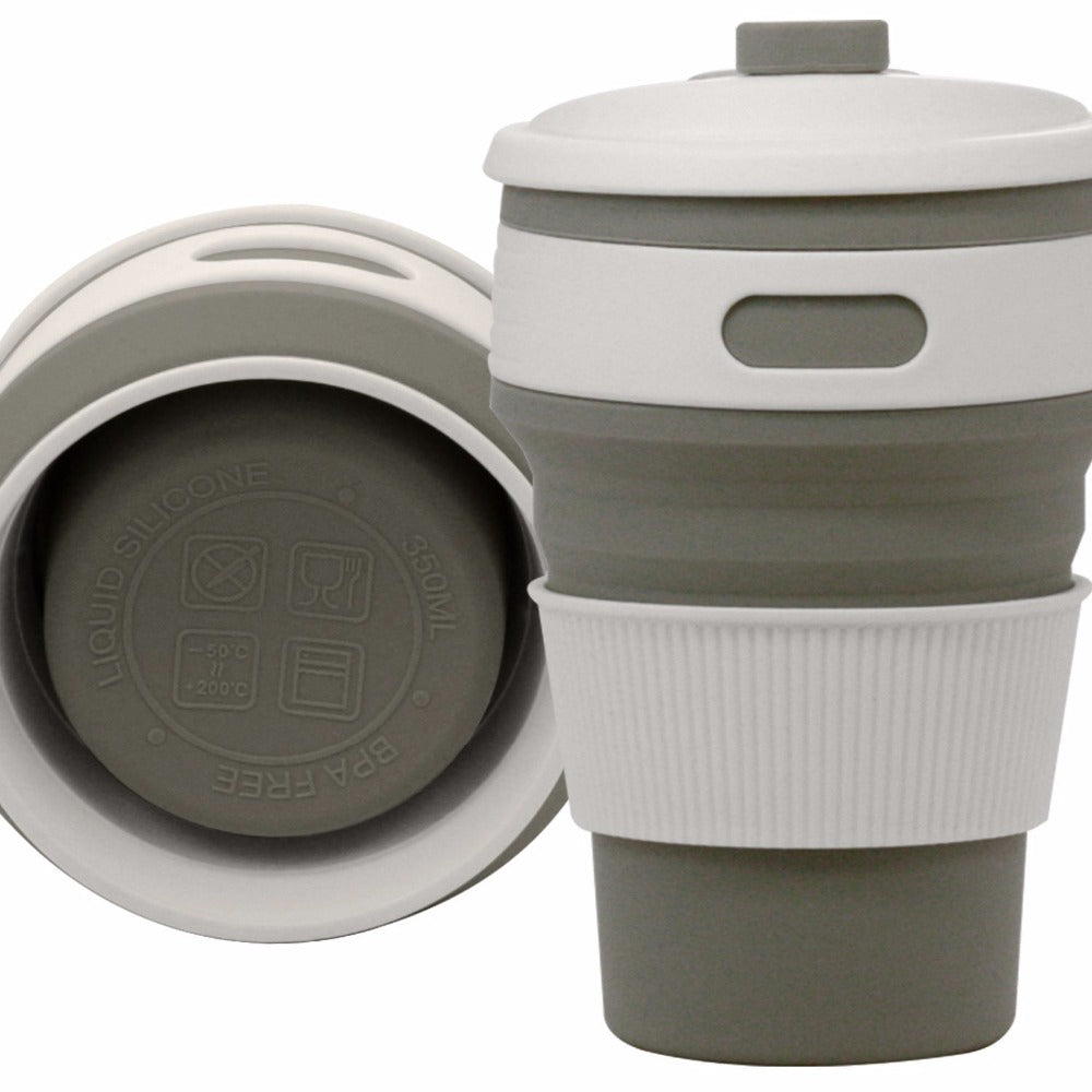 Collapsible Silicone Travel Cup (350ml)