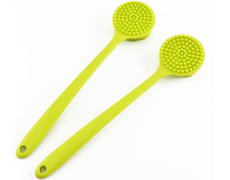 Silicone back scrubber - long handle