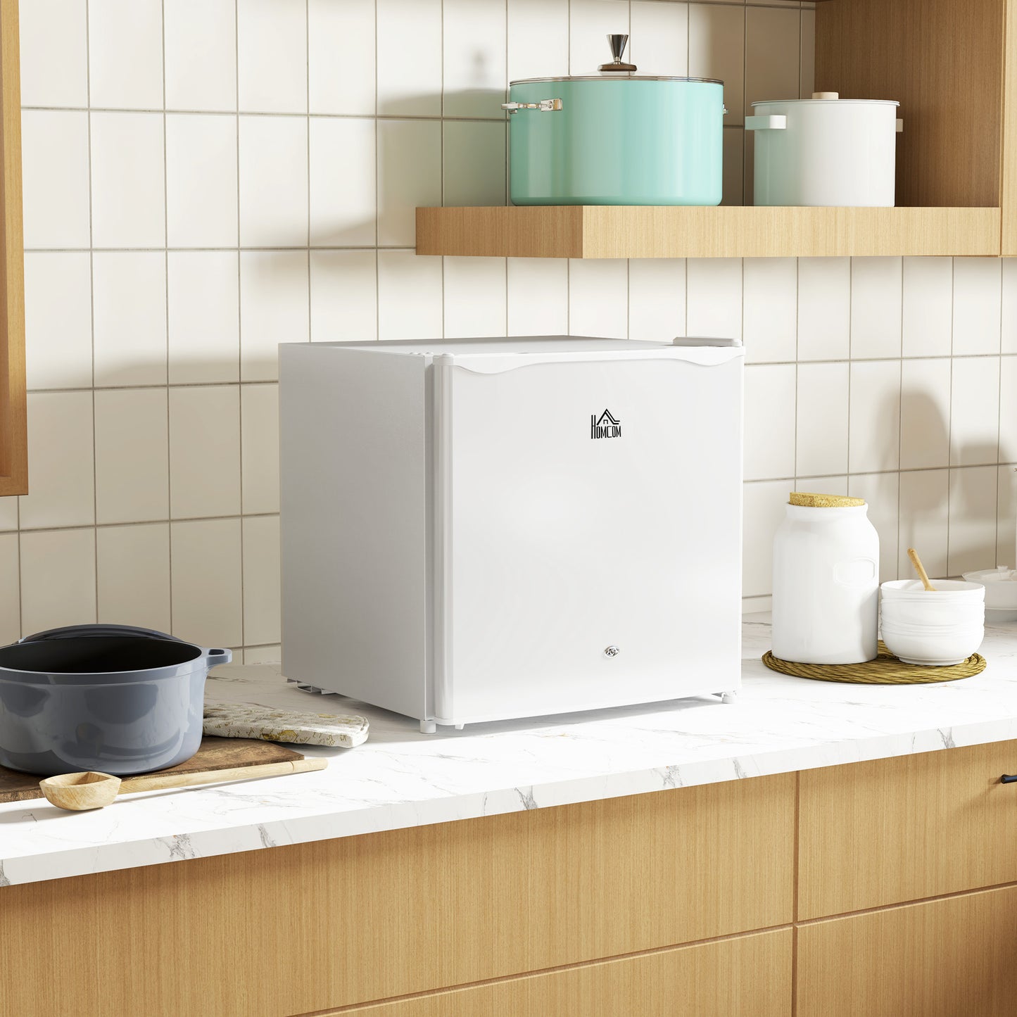 Lockable Countertop Fridge - 46L