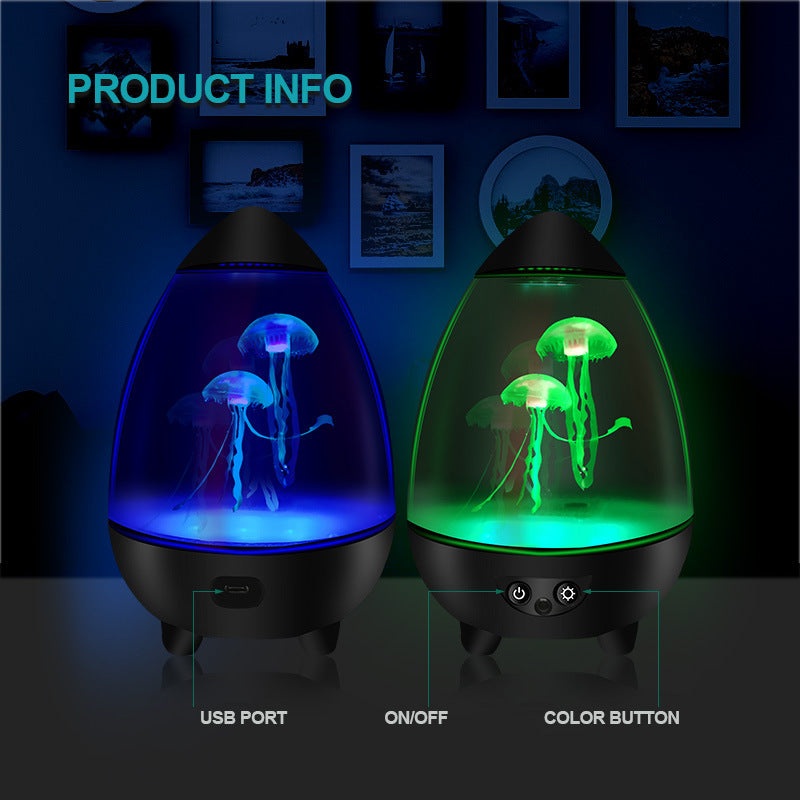 Jellyfish Lamp – USB Mood Light with wireless speaker