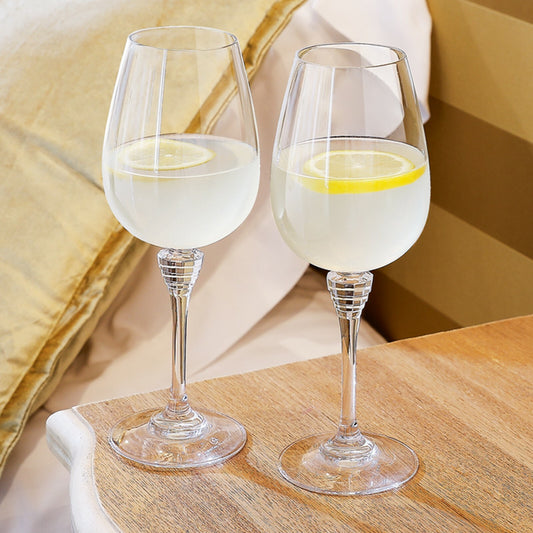 Eclat Cristal D'Arques Amarante 350Ml Crystal White Red Wine Drinking Glasses
