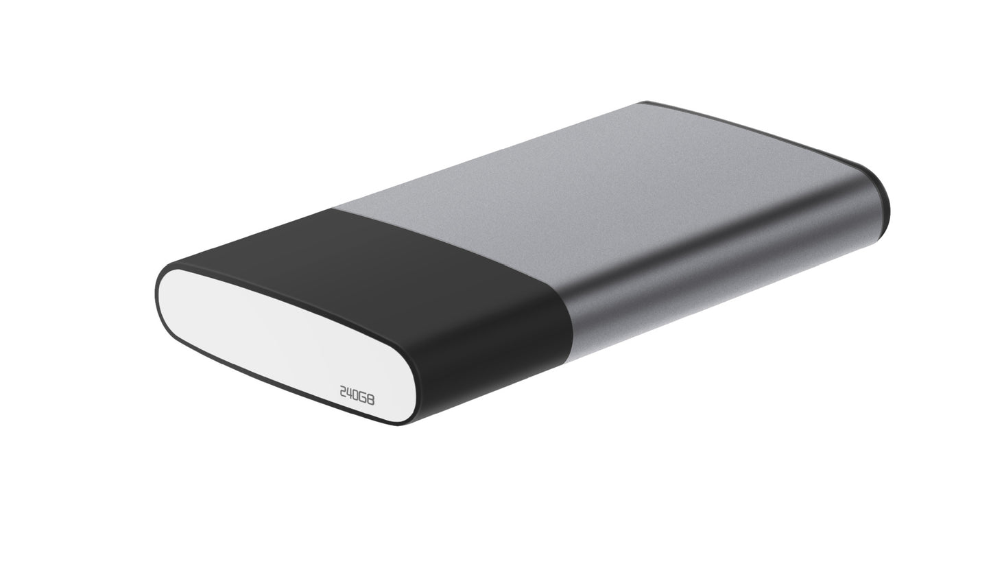 Mini Portable SSD – Ultra Compact External Solid State Drive (USB-C & USB-A)