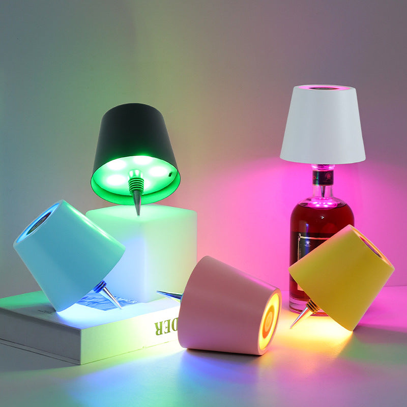 Wireless Wine Bottle Lamp (USB Rechargeable)