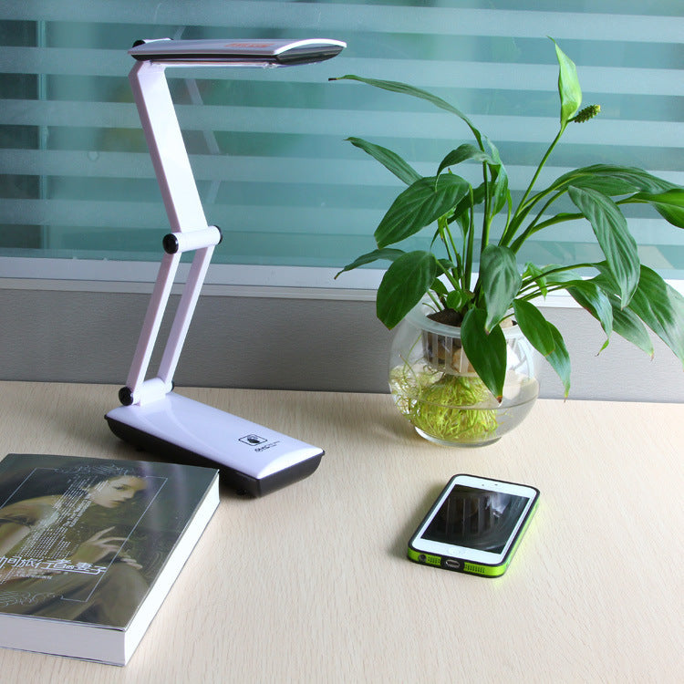 Foldable Dimmable Portable LED Desk Light - USB rechargeable