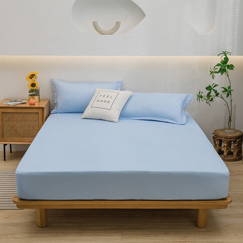 Solid Colour Fitted Bed Mattress Sheet