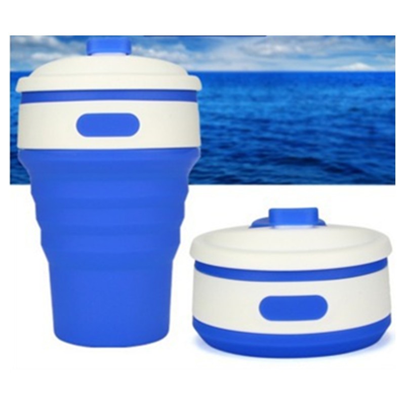Collapsible Silicone Travel Cup (350ml)