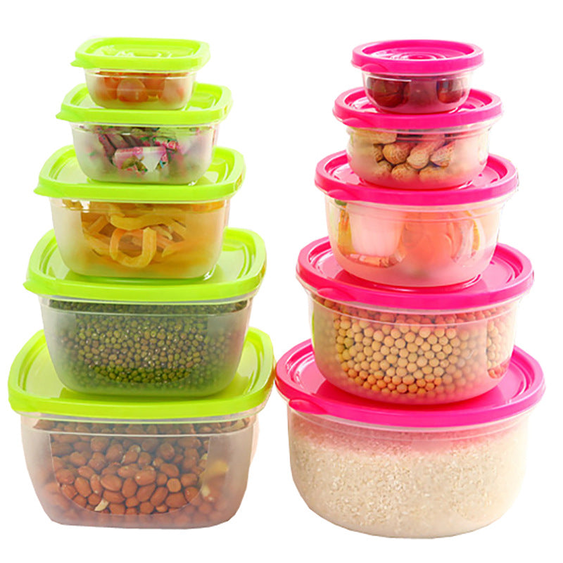 Kitchen Food Storage Boxes – 5 Piece Set
