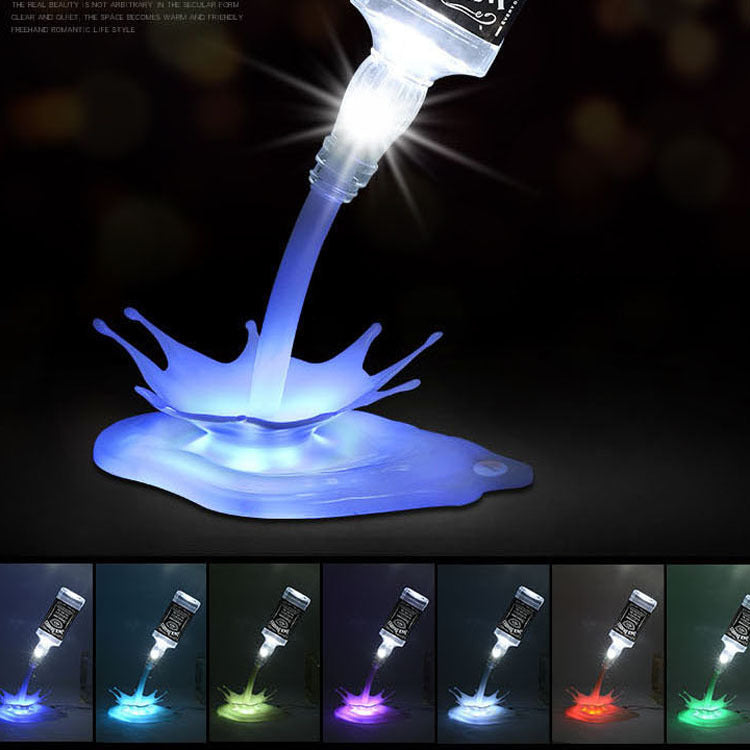 Pouring Light Bar Touch Table Lamp USB Rechargeable