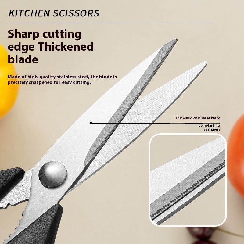 Stainless Steel Kitchen Scissors (With Cover)