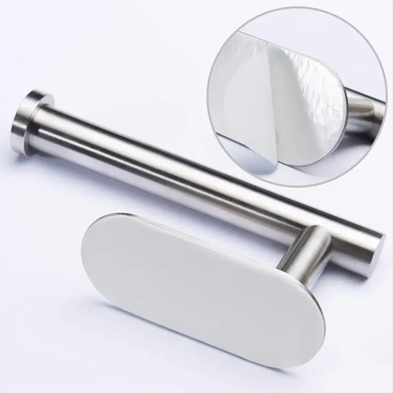 Self-Adhesive Stainless Steel Toilet Paper Holder