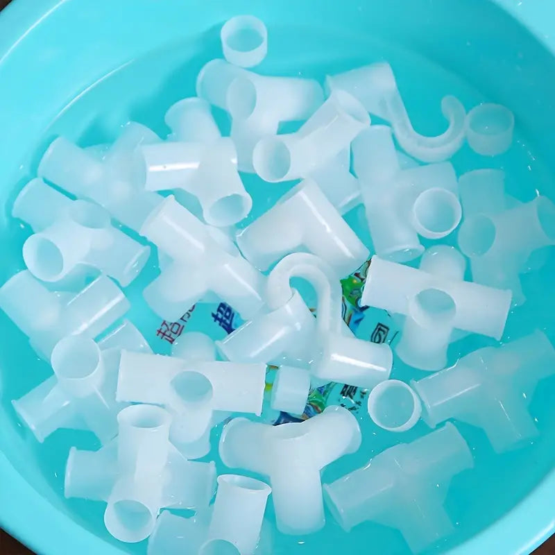 Modern Floor-to-Ceiling Clothes Rack