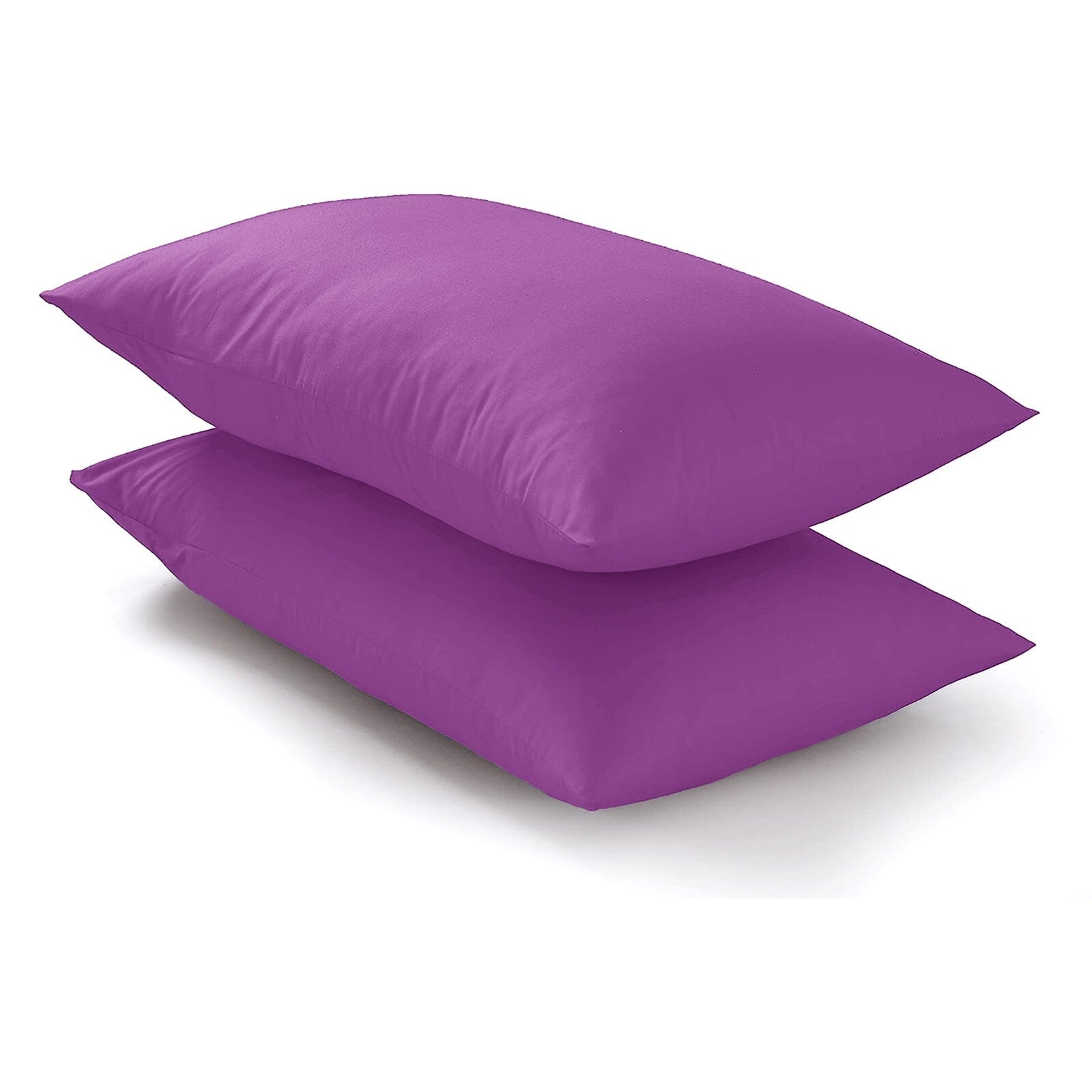 Plain Duvet Cover Luxury Reversible Quilt Cover Bedding Set Single Double King