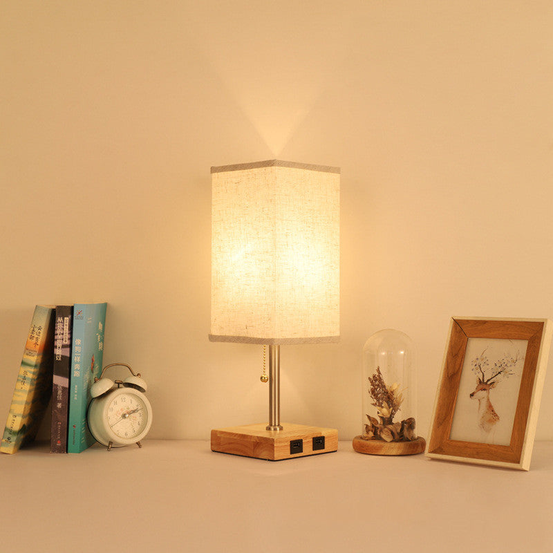 Nordic USB Table Lamp (With Dual USB Charging)
