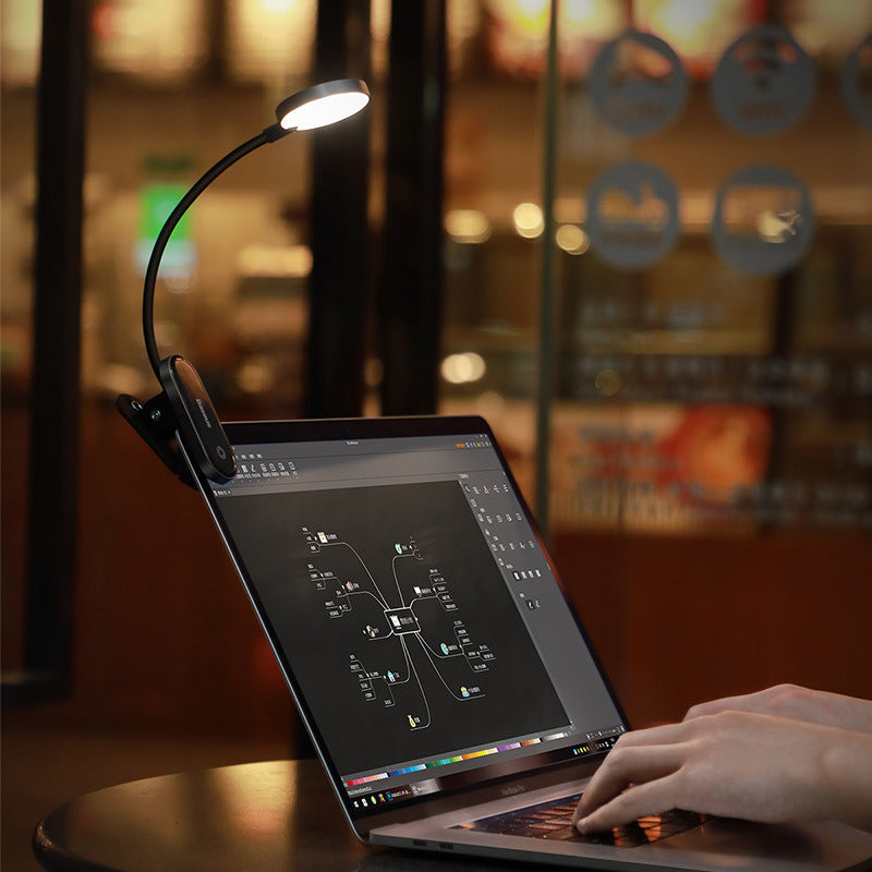 USB Rechargeable Clip Reading Lamp
