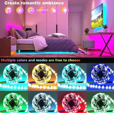Bluetooth LED Ambient Light Strip (36W)