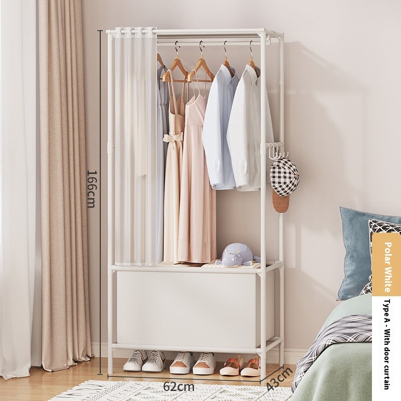 Simple Assembly Wardrobe – Lightweight Metal Frame