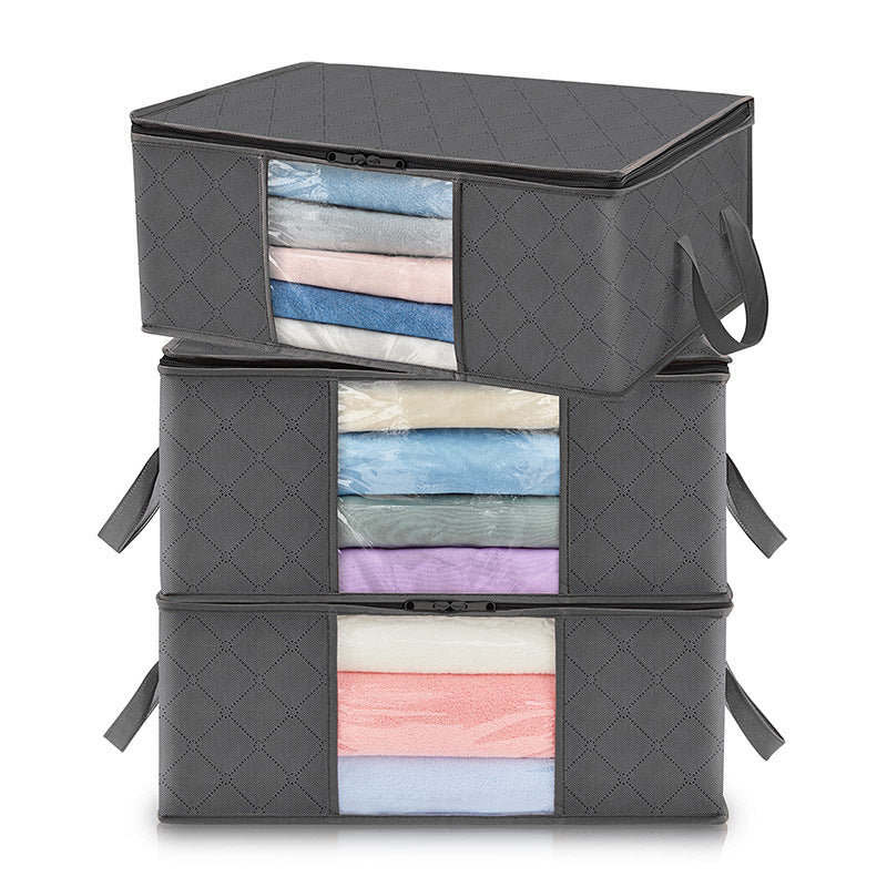 Large Capacity Clothing Storage Box (With Clear Window)