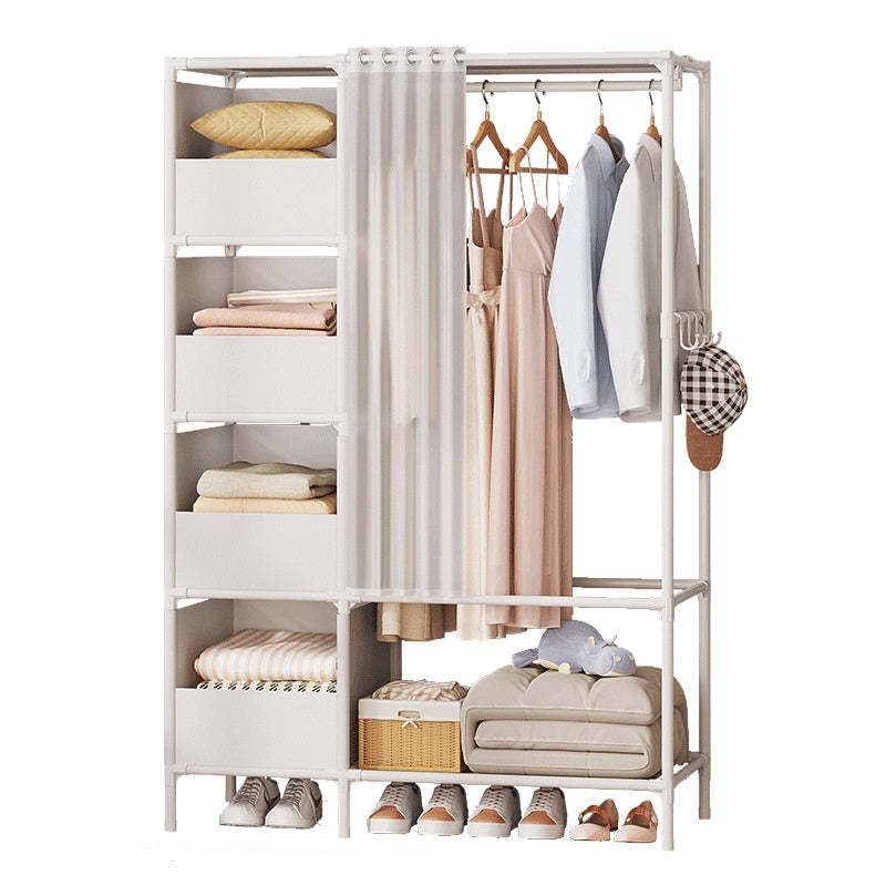 Simple Assembly Wardrobe – Lightweight Metal Frame