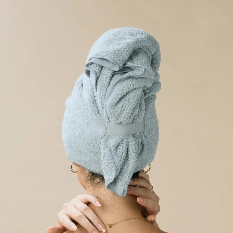 Coral Fleece Hair-Drying Cap