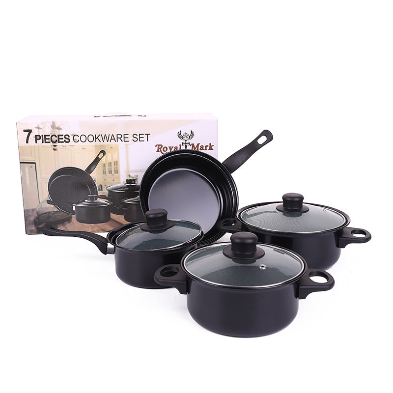 7-Piece Non-Stick Pots & Pans Set