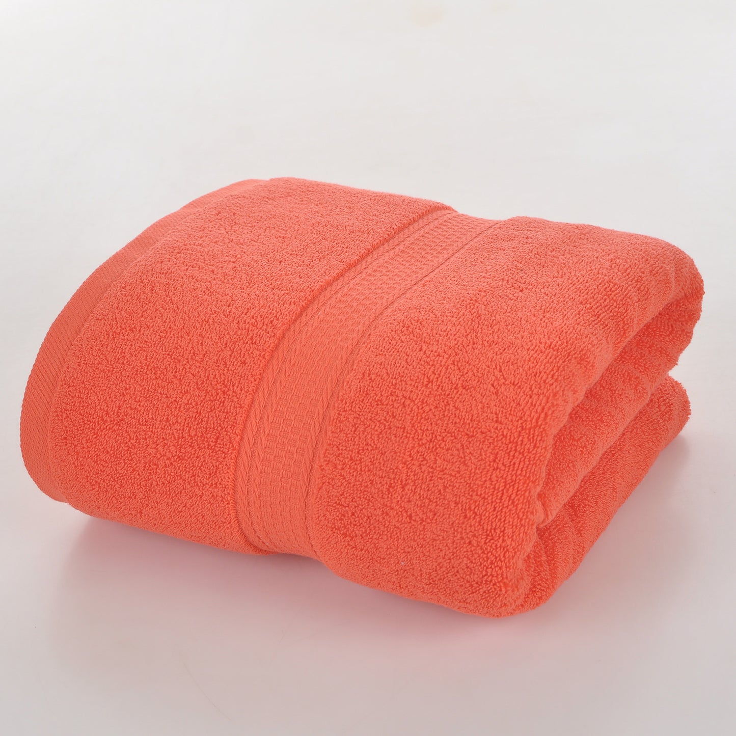 Plain Cotton Bath Towel, Soft and Absorbent