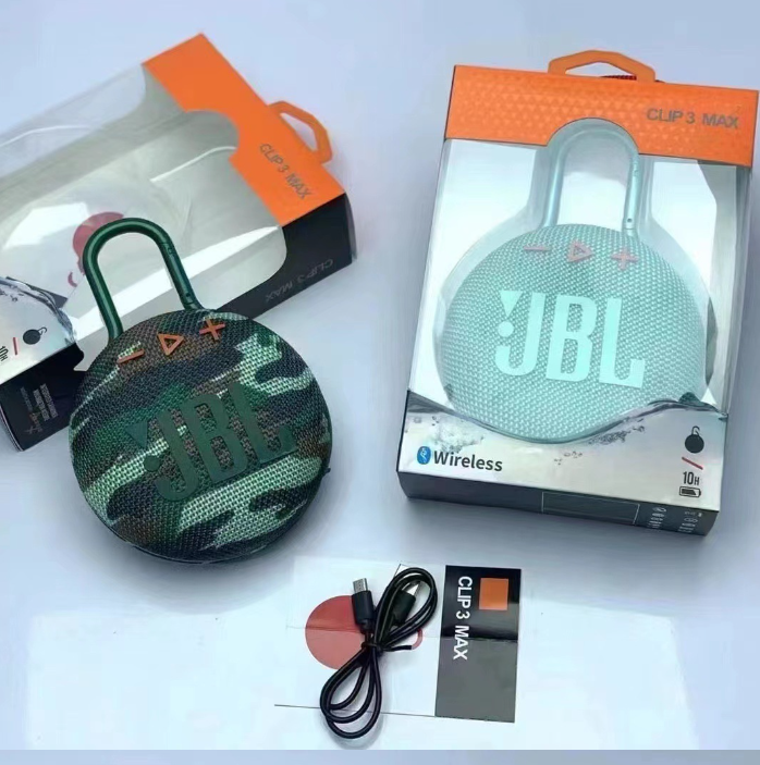 JBL Clip 3 MAX – Mini Waterproof Bluetooth Speaker