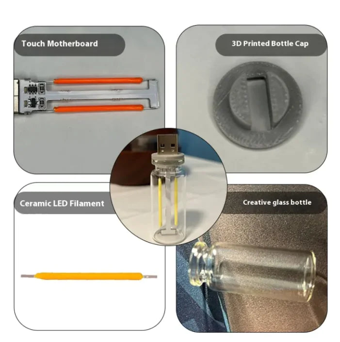 USB LED Retro Edison Dimming Lighting Bulb