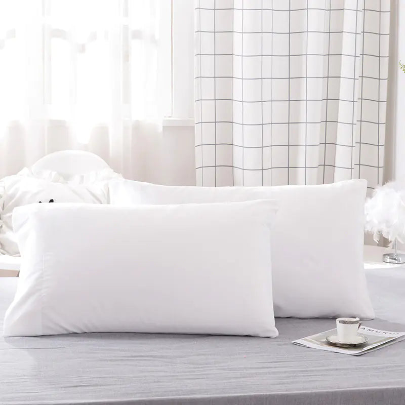 Solid Colour Pillowcase Set (2-Pack)