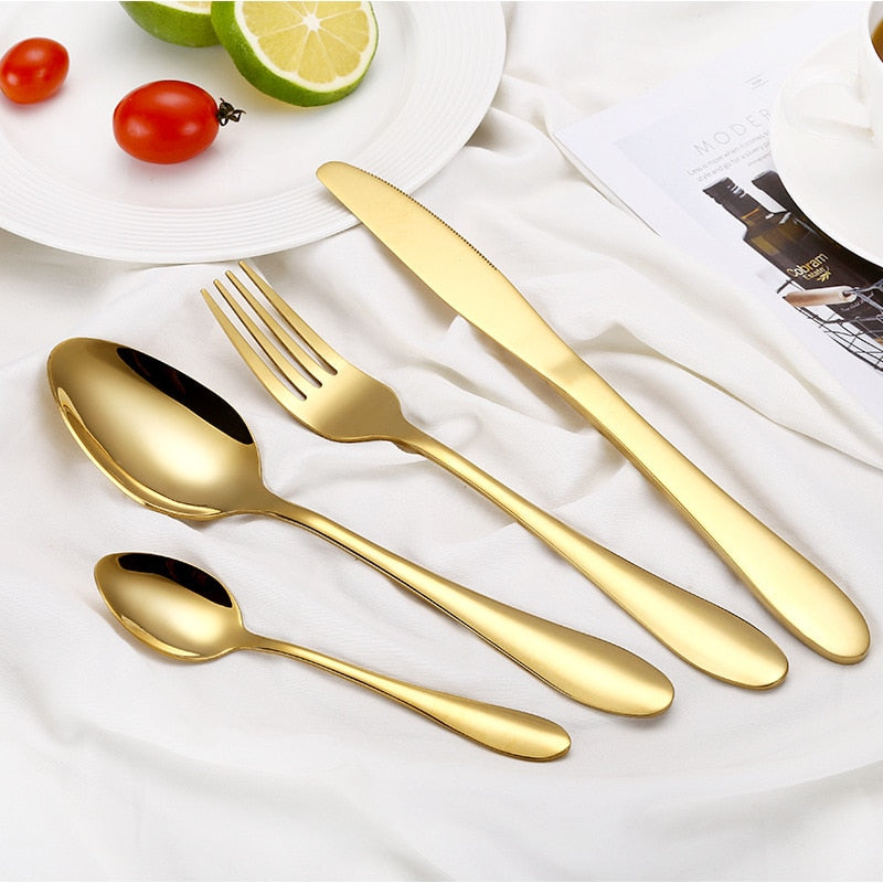 4-Piece Statement Cutlery Set