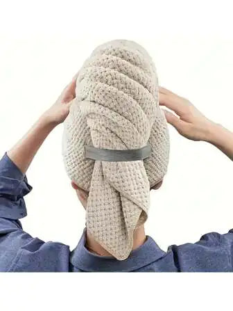 Coral Fleece Hair-Drying Cap