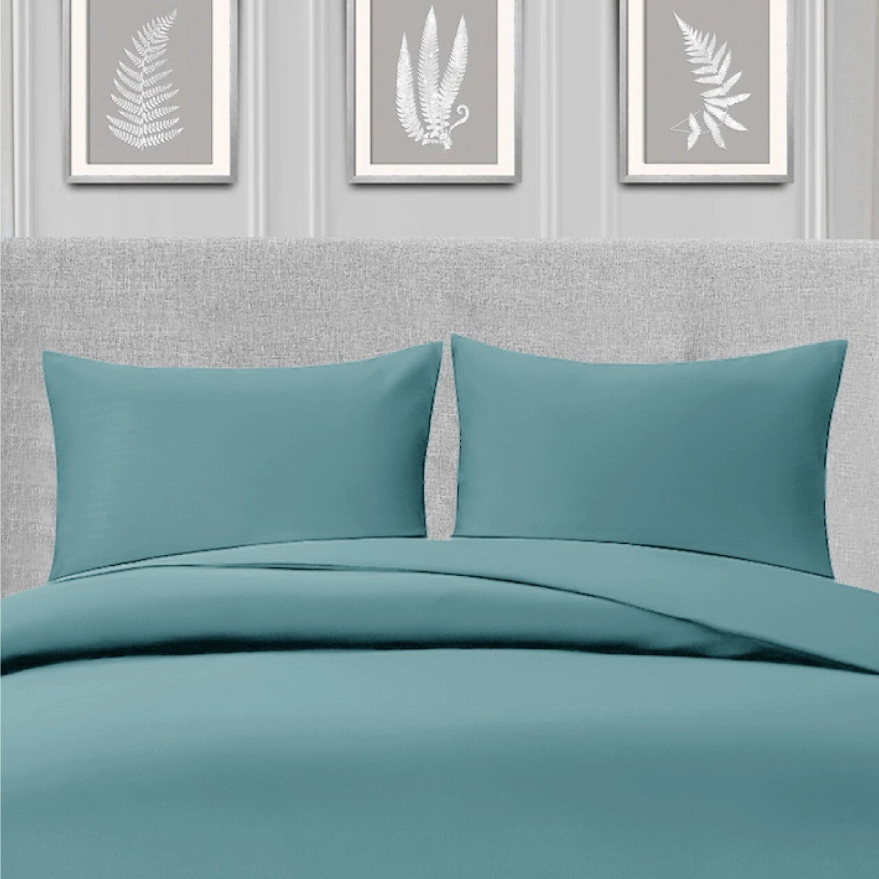 100% Egyptian Cotton Duvet Quilt Cover Bedding Set Double King Super King Size